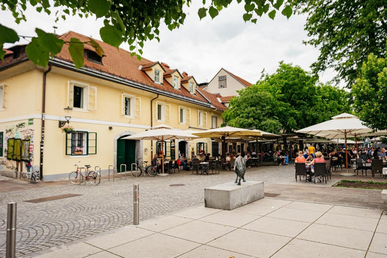 Ferienwohnung 150 Steps To The Main Square Laibach Exterior foto