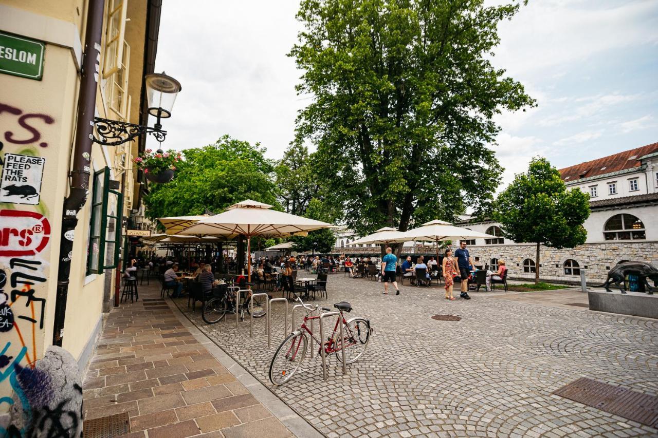 Ferienwohnung 150 Steps To The Main Square Laibach Exterior foto